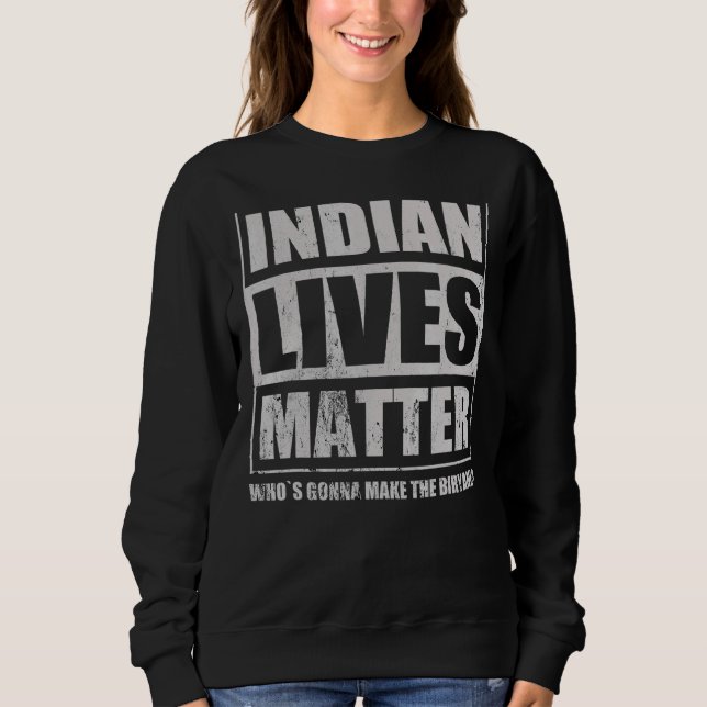 Sweatshirt Spécial alimentaire indien Biryani Biriani Beriani (Devant)