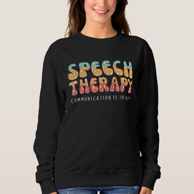 Sweatshirt Special Education Neurodiversity OT AAC Language P (Devant)