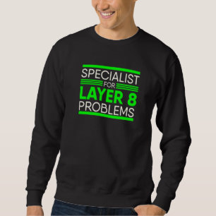 Sweatshirt Spécialiste Pour L'Administrateur De Problèmes De
