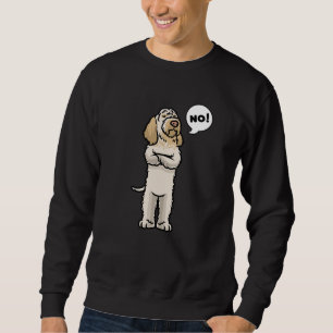 Sweatshirt Spinone Italiano Chien têtu