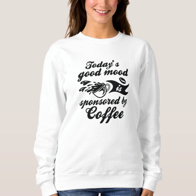 Sweatshirt Sponsorisé Par Café (Devant)