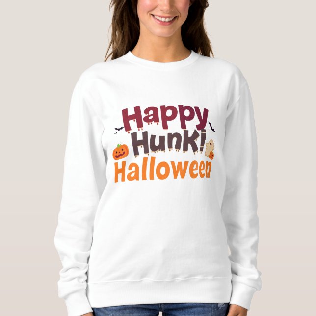 Sweatshirt Spooky Chic Halloween Hoodie (Devant)