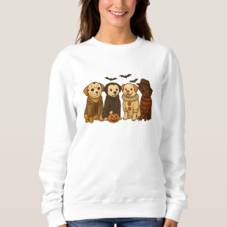Sweatshirt Spooky Dogs Squad – Cute Halloween Puppy Design