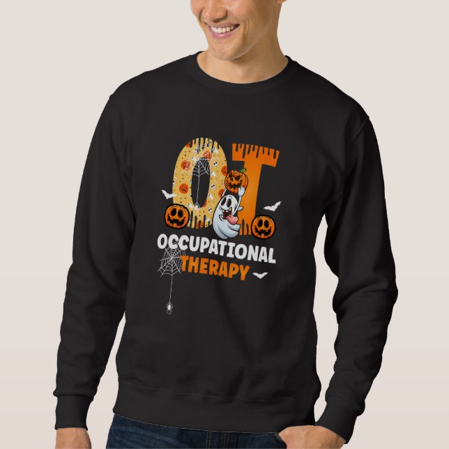 Sweatshirt Spooky OT Occupational Therapy Therapist Halloween (Devant)
