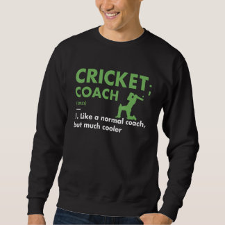 Sweatshirt Sport Coach Definition Cricket