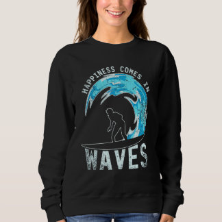 Sweatshirt Sport de glisse sur l'eau Océan Surf Planche de su
