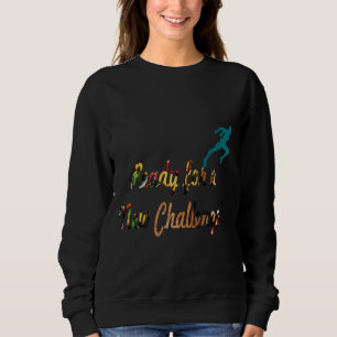 Sweatshirt Sport Défi Jeunesse Santé Cool Jeunesse Gymnase Yo