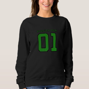 Sweatshirt Sports Scolaires Thématique Boster Club Maman Vert