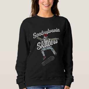 Sweatshirt Spotsylvania Skater Skateboard Skateboard Humo