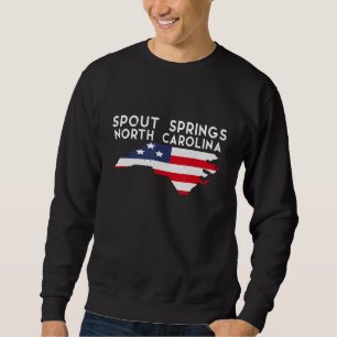 Sweatshirt Spout Springs Caroline du Nord États-Unis Amérique