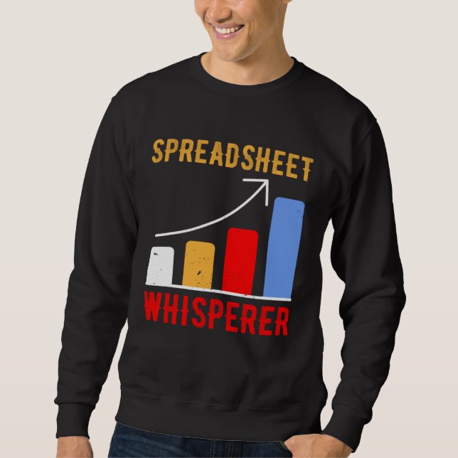Sweatshirt Spreadsheet Whisperer Actuaries Data Science Stats (Devant)