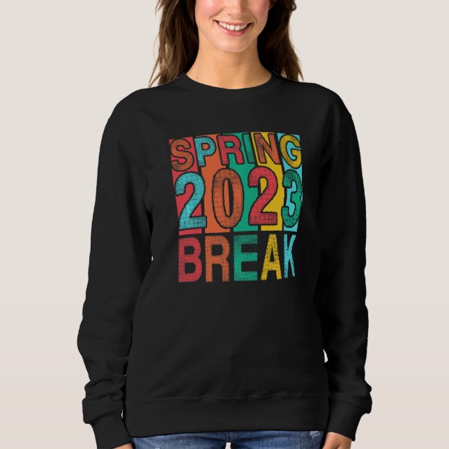 Sweatshirt Spring Break 2023 Senior Student School Trip Flori (Devant)