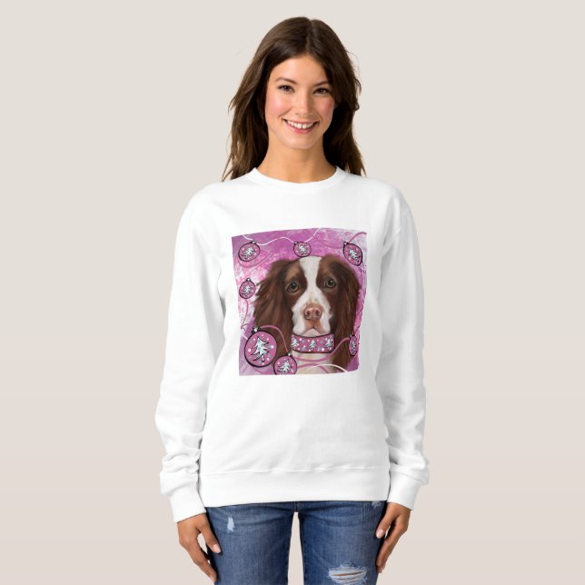 SWEATSHIRT SPRINGER SPANIEL ANGLAIS          (Devant entier)