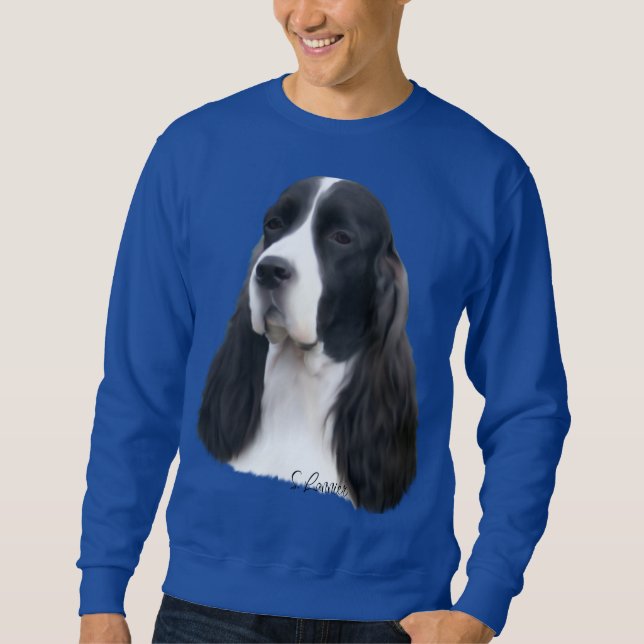 Sweatshirt Springer Spaniel Anglais (Devant)