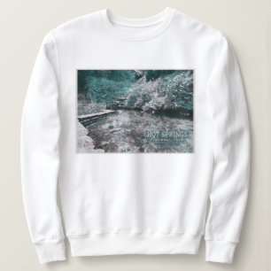 SWEATSHIRT SPRINGS CHAUDS ARKANSAS WATERCOLOR- ARKANSAS US