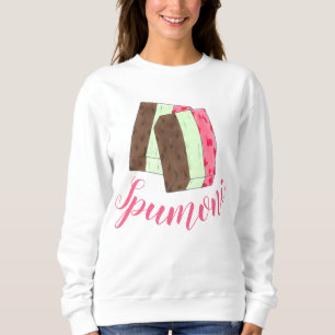 Sweatshirt Spumoni Italien Gelato Crème de glace Dessert Spum