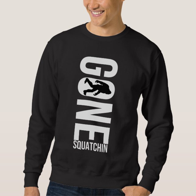 Sweatshirt Squatchin allé (Devant)