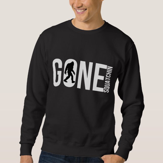 Sweatshirt Squatchin allé drôle (Devant)