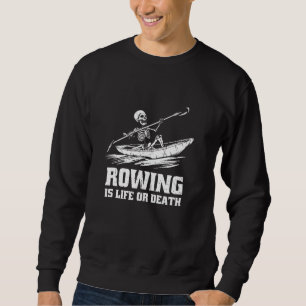 Sweatshirt Squelette d'aviron - Bateau de rangée