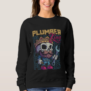 Sweatshirt Squelette de plomberie - Tuyauterie de tuyauterie