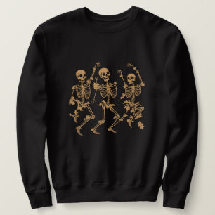 Sweatshirt Squelettes de danse vintage