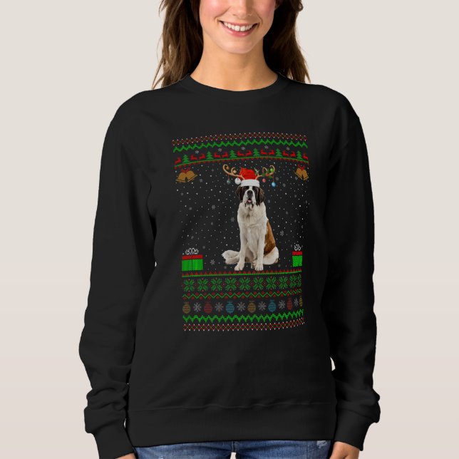 Sweatshirt St Bernard Santa Correspondance de chapeau laid Sa (Devant)