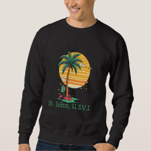 Sweatshirt St. John usvi US Virgin Island Souvenir Vacances R
