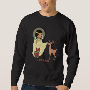 Sweatshirt St Kateri Tekakwitha Catholique Saint Lily Du Mo