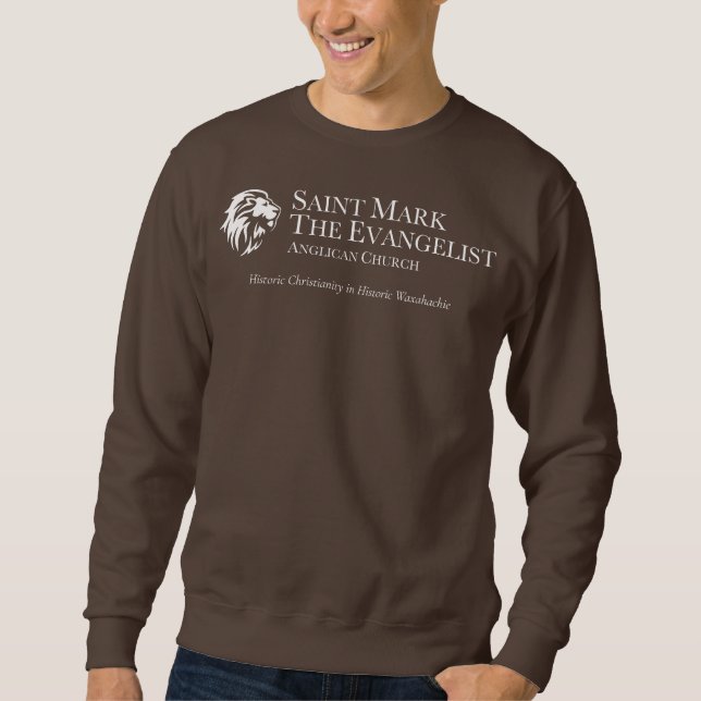 Sweatshirt St. Mark's Anglican - sweat-shirt pour hommes (Devant)