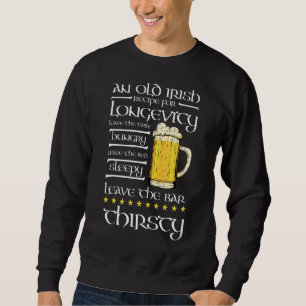 Sweatshirt St Patrick's Day Drôle irlandais Dire irlandais Dr