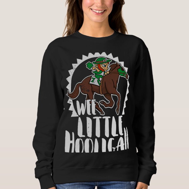 Sweatshirt St Patrick's Day Irish Ireland Booze Gaelic Drinki (Devant)