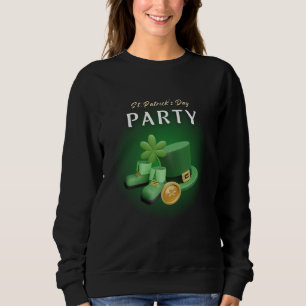 Sweatshirt St. Patricks Day Lucky Irish -Funny Lucky Irish