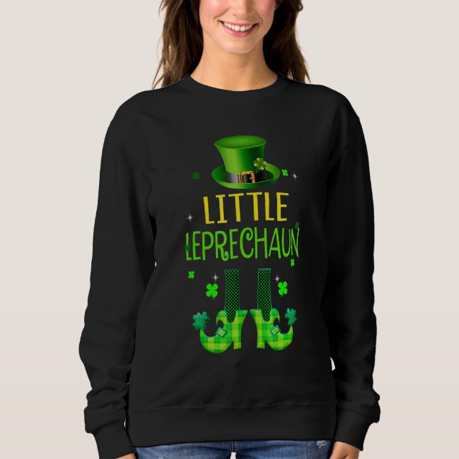Sweatshirt St Patricks Day Tout-Petits Garçons Bébé Frère Pet (Devant)