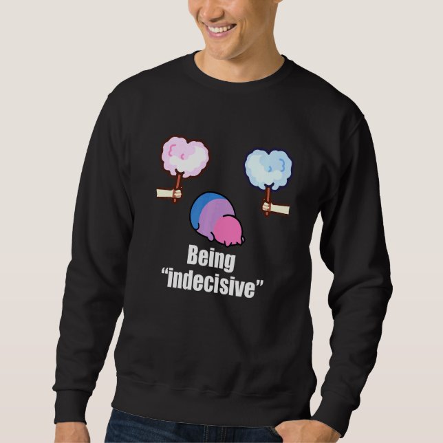 Sweatshirt Stack Bisexual Pride Cute Bi Drapeau Lgbt Animal (Devant)