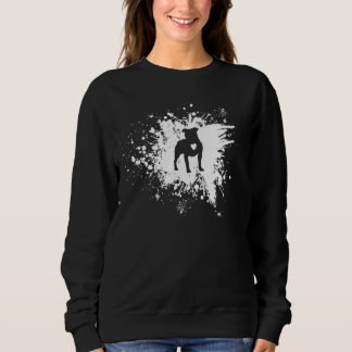 Sweatshirt Staffordshire Bull Terrier Lover Amusant chien ani