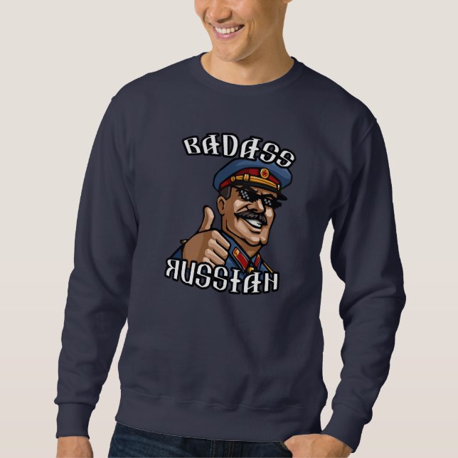 Sweatshirt Stalin - Russe de Badass (Devant)