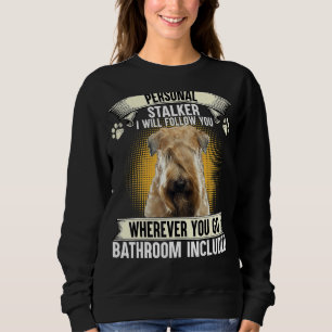 Sweatshirt Stalker personnel Je vous suivrai Blé doux