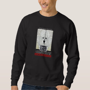Sweatshirt Stalker personnel Je vous suivrai partout où vous 