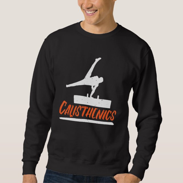 Sweatshirt Stand de travail sur rue Calisthenics (Devant)
