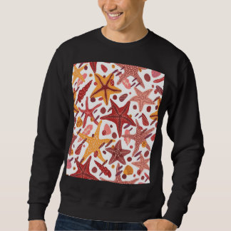 Sweatshirt Starfish Shells : Motif scandinave