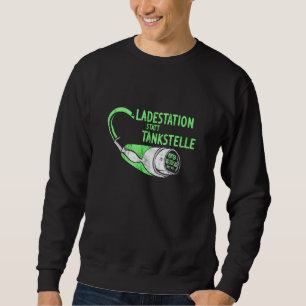 Sweatshirt Station De Chargement Au Lieu De Station D'Essence
