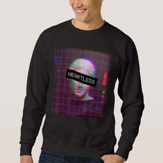 Sweatshirt Statue David Esthétique Vaporwave Eboy Eg (Devant)