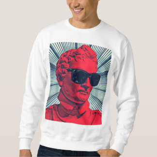Sweatshirt Statue de rouge de hippie