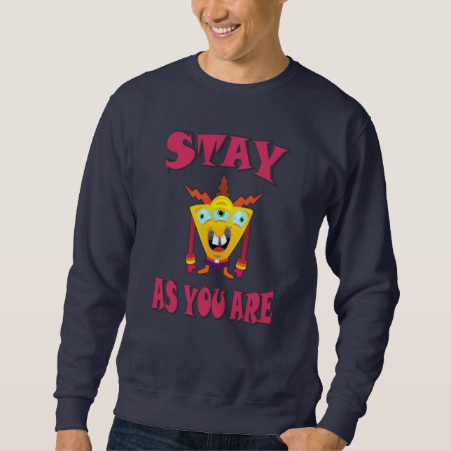 Sweatshirt Stay as (Devant)