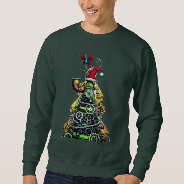 Sweatshirt Steampunk Tree (Devant)