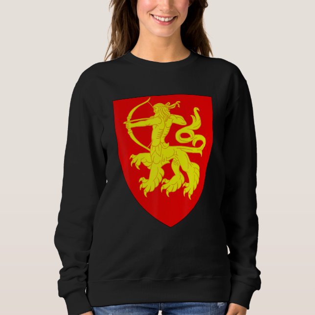 Sweatshirt Stephen Of Blois Coat Of Arms  King Of England His (Devant)