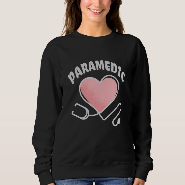 Sweatshirt Stethoscope paramétrique avec coeur (Devant)