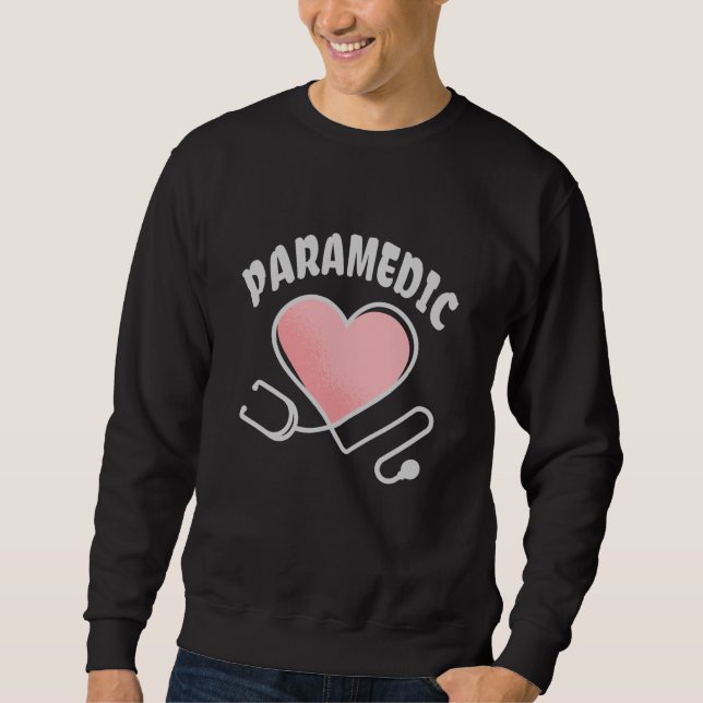 Sweatshirt Stethoscope paramétrique avec coeur (Devant)