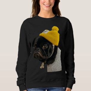 Sweatshirt Sticker en CARLIN noir classique T-shirt 136