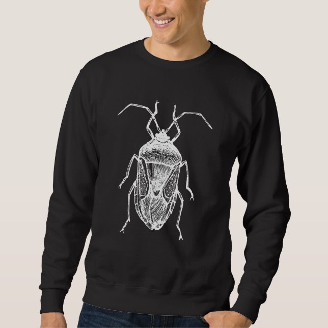 Sweatshirt Stink Bug Beetle Et Halyomorpha Halys 4 (Devant)